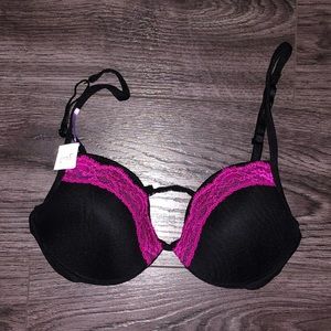 Third love sexy black and pink T-shirt bra G5 30A